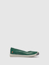 Elasticated Ballerinas ILSA676SOF GREEN